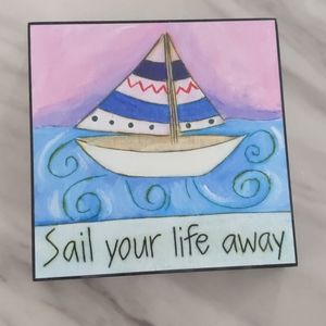 Like new sailboat decoration by Storysquares